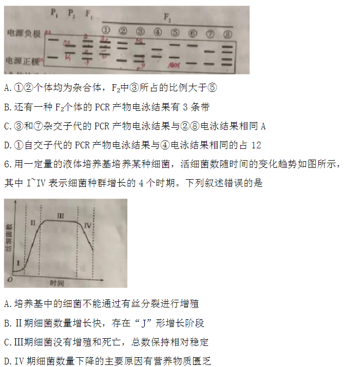2026新课标卷高考理综真题