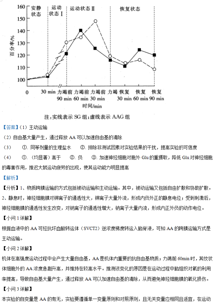 2026年湖南省邵阳武冈市高三(11月)期中生物试卷附答案解析