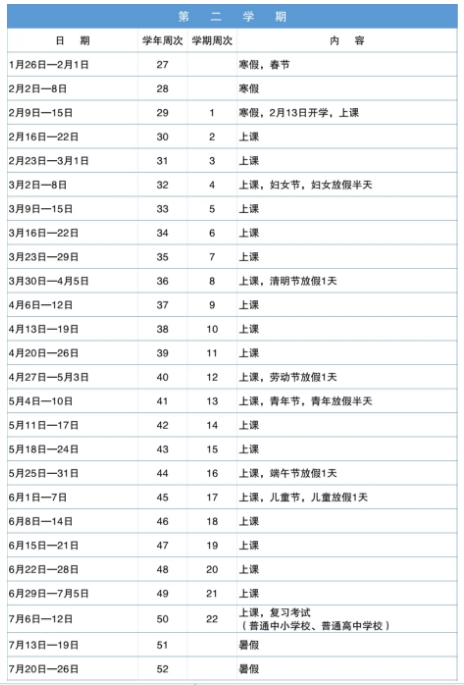 2024广东各地中小学秋季开学时间