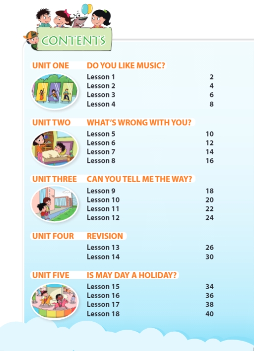 北京版四年级下册英语电子课本教材